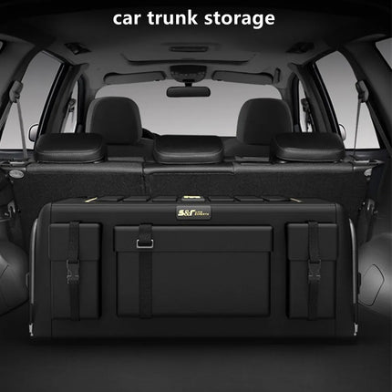 Car Storage Box Oxford Cloth Multifunctional Fold Car Trunk Sundry Organizer Bag