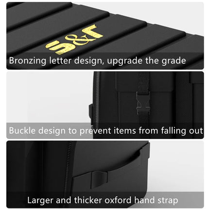 Car Storage Box Oxford Cloth Multifunctional Fold Car Trunk Sundry Organizer Bag