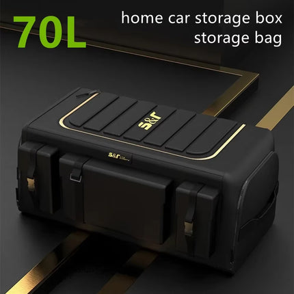 Car Storage Box Oxford Cloth Multifunctional Fold Car Trunk Sundry Organizer Bag