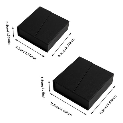 5 Pack Jewellery Gift Box With Insert Necklace Ring Earring Storage Box