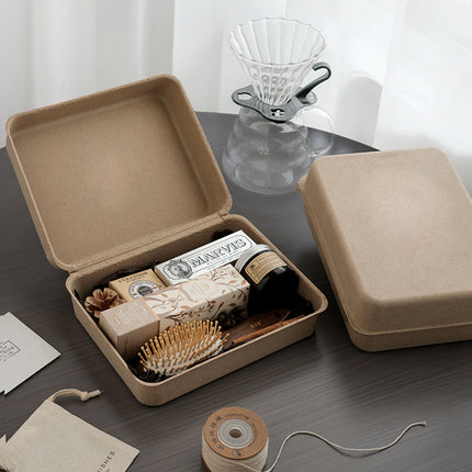 10PCS Eco Friendly Pulp Gift Boxes Durable for Party Wedding Favor Packaging Use