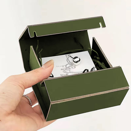 10PCS Folding Gift Boxes 3Colours for Birthday Wedding Party Durable Decorative