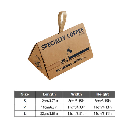 10PCS Triangle Gift Boxes Sturdy Small Party Favors Wedding Birthday Packaging