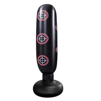 Free Standing Boxing Punching Bag - Boxing Stand Dummy Target Fitness Kick MMA - Aimall