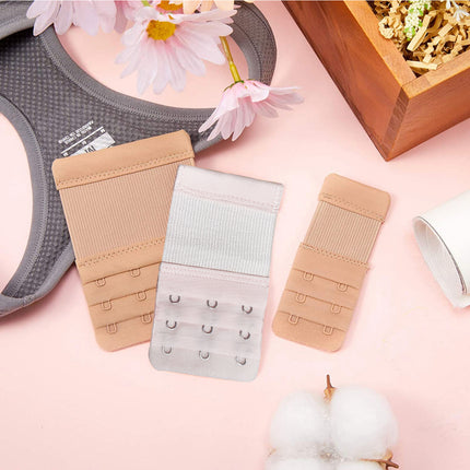 Maternity Strap Clip On Bra Extender Extension 3 Hooks Ladies Plus Size