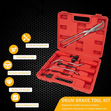 8PCS Brake Repair Tool Set for Car Truck Motorcycle Brake Pad Caliper Wrench