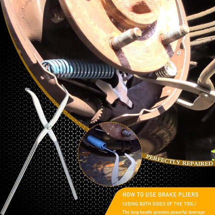 8PCS Brake Repair Tool Set for Car Truck Motorcycle Brake Pad Caliper Wrench