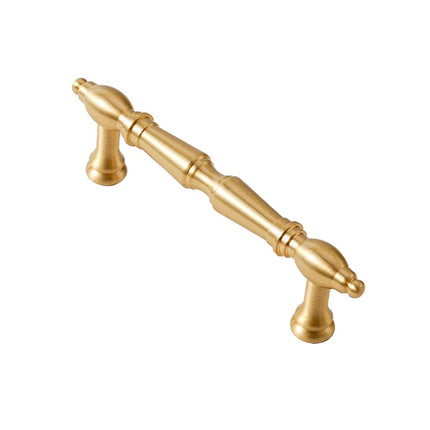 Brass Cabinet Pull Handles 6 Sizes for Doors Wardrobe Drawers Shoe Cabinet