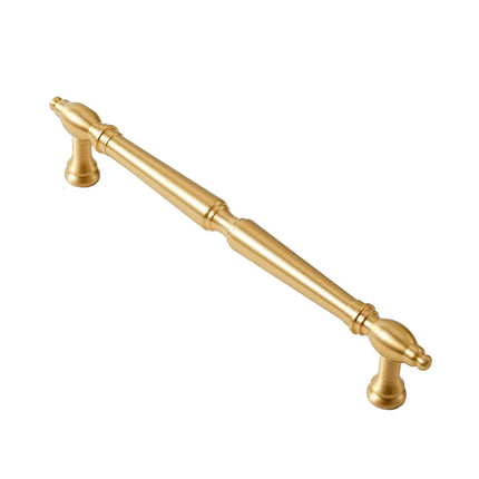 Brass Cabinet Pull Handles 6 Sizes for Doors Wardrobe Drawers Shoe Cabinet