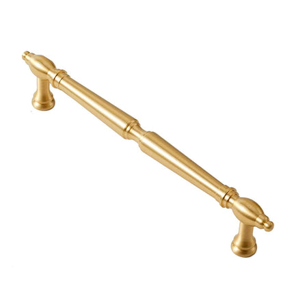 Brass Cabinet Pull Handles 6 Sizes for Doors Wardrobe Drawers Shoe Cabinet