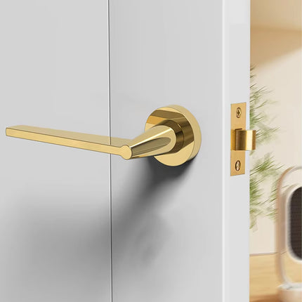 Indoor Door Lock Set Model A Copper Handle Lock For Bedroom Bathroom Privacy Use