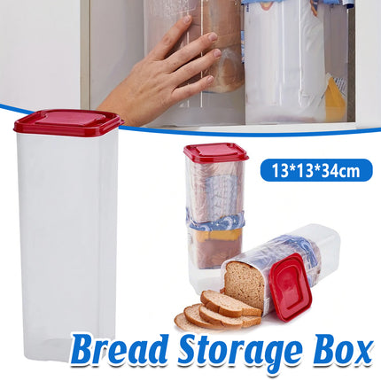 Bread Keeper Loaf Bread Storage Container Bread Box Bread Dispenser Bread Bin