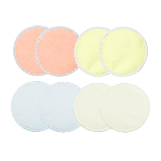 Bamboo Reusable Breast Pads Nursing Breastfeeding Plain Washable Pack of 8/16PCS - Aimall
