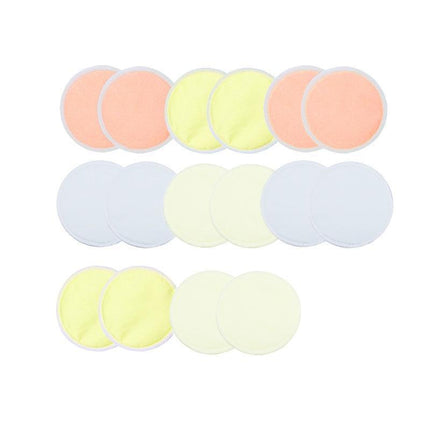 Bamboo Reusable Breast Pads Nursing Breastfeeding Plain Washable Pack of 8/16PCS - Aimall