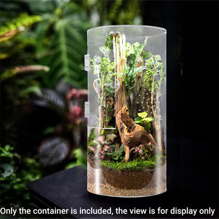 Reptile Breeding Box Model Cylindrical Transparent Pet Container Insect Habitat