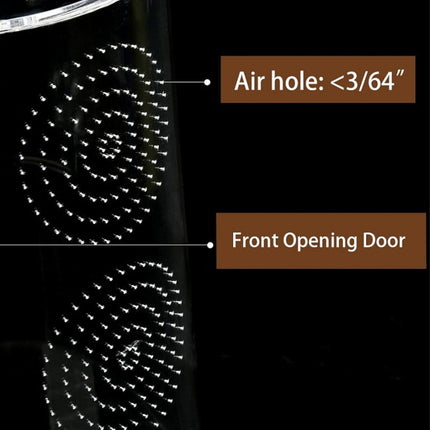 Reptile Breeding Box Model Cylindrical Transparent Pet Container Insect Habitat