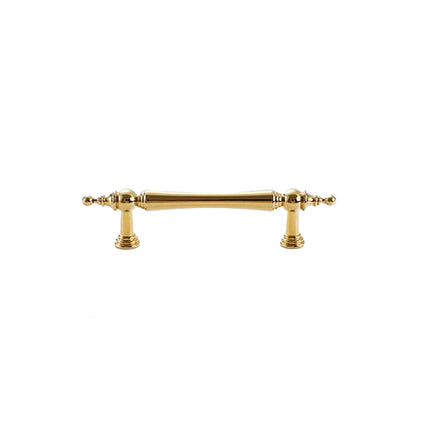 Light Luxury Brass Cabinet Handles 3 Sizes Gold Vintage Wardrobe Drawer Pull