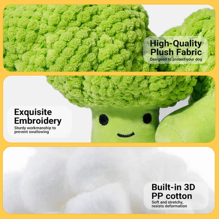 Pet Plush Squeaky Chew Toy For Dogs Cats Chew Resistant Boredom Relief Non Toxic