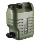 Outdoor Camping Water Storage Bucket with Faucet Portable Square Drinking Tank