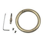 Solid Brass Cattle Nose Ring Livestock Traction Ring Farm Cattle Breeding S M
