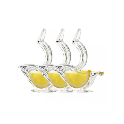 1-3Pcs Manual Lemon Squeezer Acrylic Clip Orange Fruit Hand Juicer Home Kitchen - Aimall