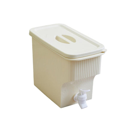 3.9L Water Jug with Tap Beverage Drink Dispenser Refrigerator Lemonade Container