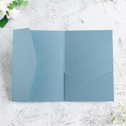 20PCS 3D Tri-Fold Holiday Wedding Invitation Envelope Greeting Cards Aesthetic