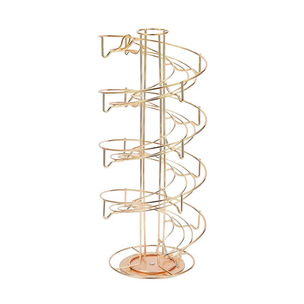 Rotating Coffee Capsule Rack Organizer Countertop Storage Holder for Coffee Pods