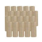 20PCS Kraft Paper Cylinder Gift Boxes Round Cardboard Tubes with Lids