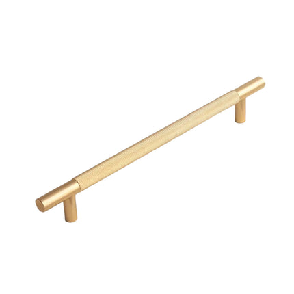 Light Luxury Cabinet Handle Full Copper Gold Straight Knurled Drawer Door Pull