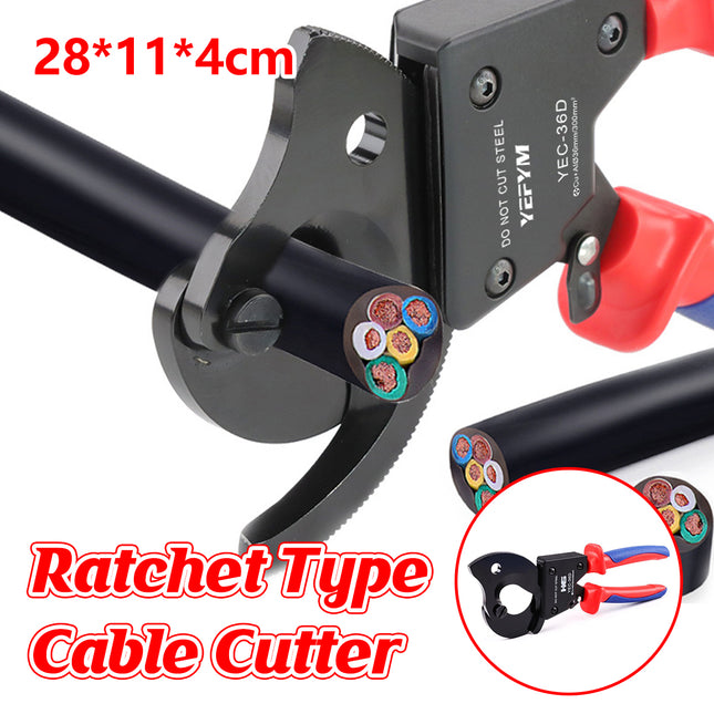 Ratchet Cable Cutter Carbon Steel Sharp Blade For Cutting Steel Wire Rope Cable