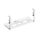 Under Table Cable Management Rack Wire Organizer Power Strip Holder for Home