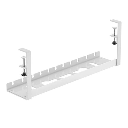 Under Table Cable Management Rack Wire Organizer Power Strip Holder for Home