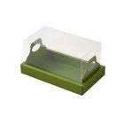 10Pcs Clear Cake Box With Insert Tray For Bakery Cupcake Pastry Display Party