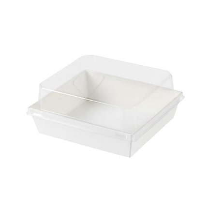 50Pcs Cake Sandwich Takeaway Box Bakery Packaging Outdoor Party Picnic Boxes