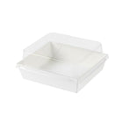 50Pcs Cake Sandwich Takeaway Box Bakery Packaging Outdoor Party Picnic Boxes