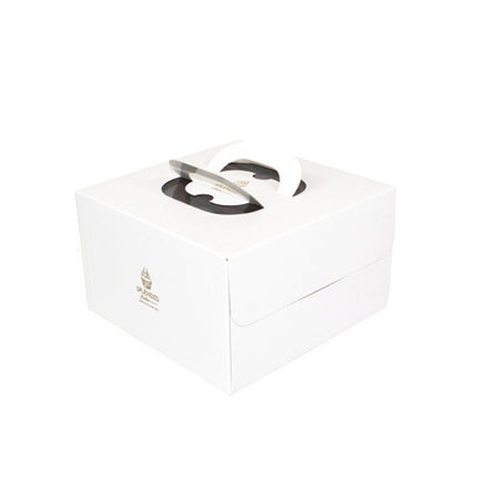 20PCS Cake Packaging Boxes 6/8in White for Birthday Party Bakery Packaging Use