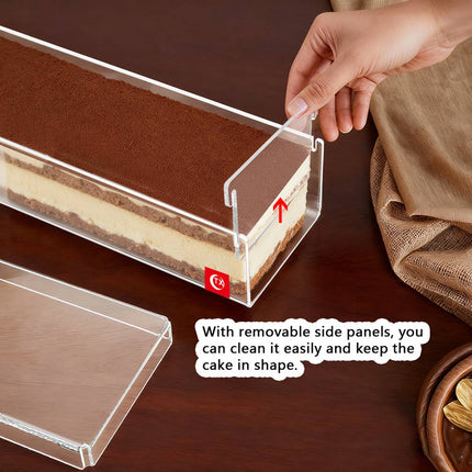 Detachable Homemade Tiramisu Sweet Dessert Cake Mold Box With Lid Pan Dessert