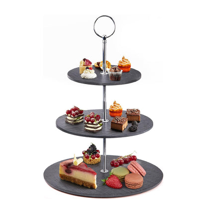Party Wedding 2 or 3 Tier Cake Stand Dessert Display Rack Aesthetic Durable Use