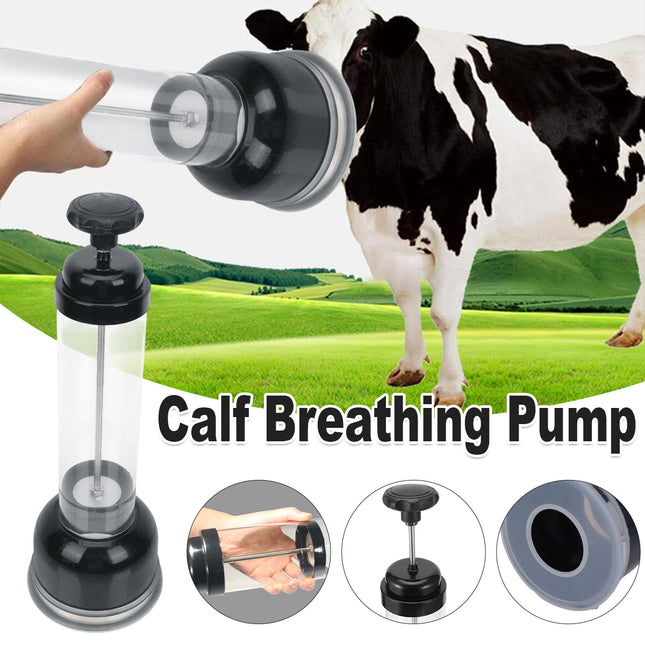 Calf Resuscitator Breathing Pump Young Livestock Ventilator Amniotic Fluid Extractor