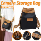 Waterproof Camera Shoulder Bag Lens Storage Case DSLR Mirrorless Travel Pouch