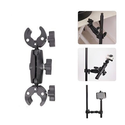 Outdoor Cycling Camera Clamp Selfie Stick Anti-Slip for Bike Phone Camera Mount