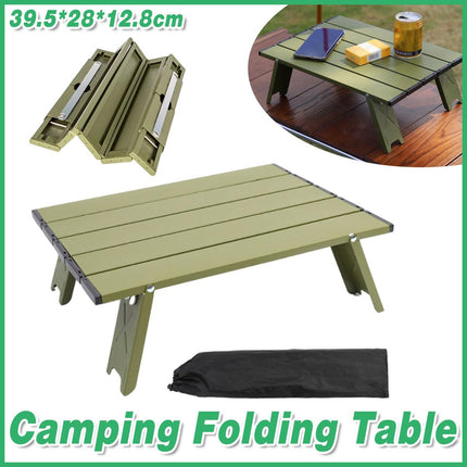Portable Mini Folding Table with Carry Bag Camping Picnic Coffee Tent Outdoor