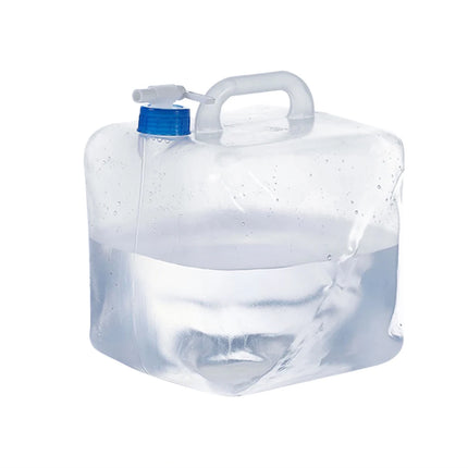3PCS Collapsible Water Container With Spigot Folding Storage Carrier Camping