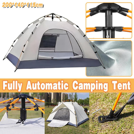 Outdoor Fully Automatic Camping Tent Travel Portable Instant Pop Up Shelter