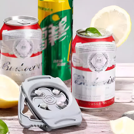 Topless Can Opener Manual Kitchen Tool for Beer Soda and Tin Bottles