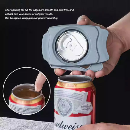 Topless Can Opener Manual Kitchen Tool for Beer Soda and Tin Bottles