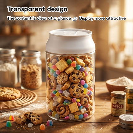 Mini Clear Soda Can Style Candy Jars 10 Pack
