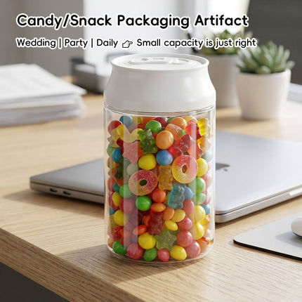 Mini Clear Soda Can Style Candy Jars 10 Pack