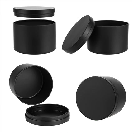 20PCS Round Candle Packaging Jar 4oz 120ml For Candle Making Storage Gift